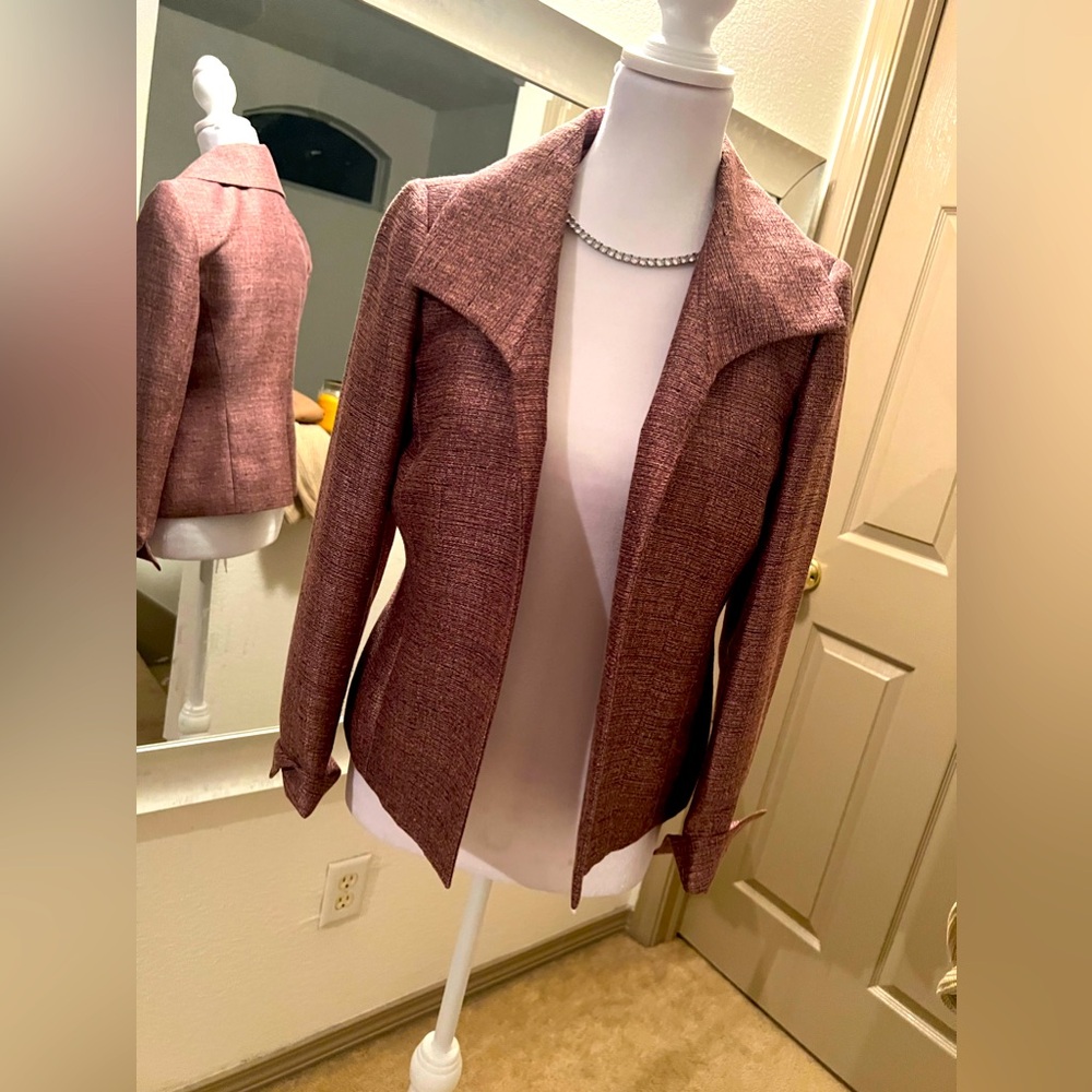 Blazer and matching shirt set